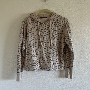 Abercrombie and Fitch cheetah hoodie